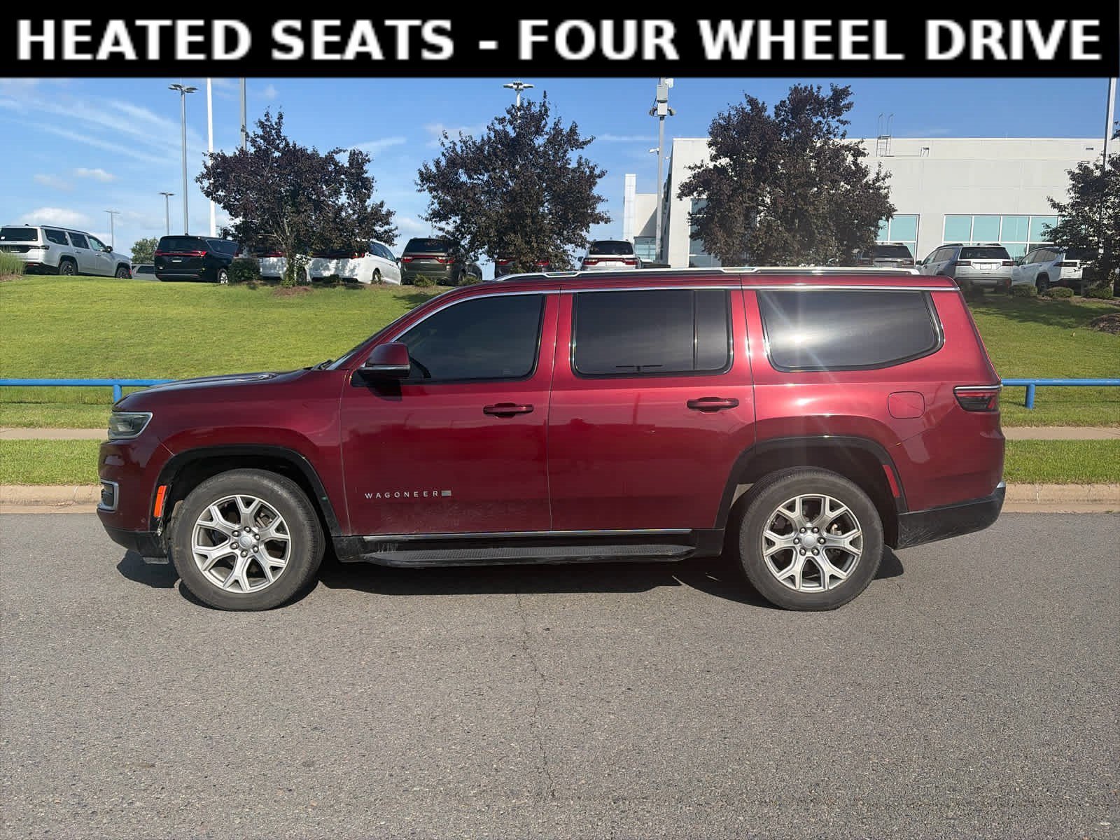 Used 2022 Velvet Red Pearlcoat Jeep Series II image 2