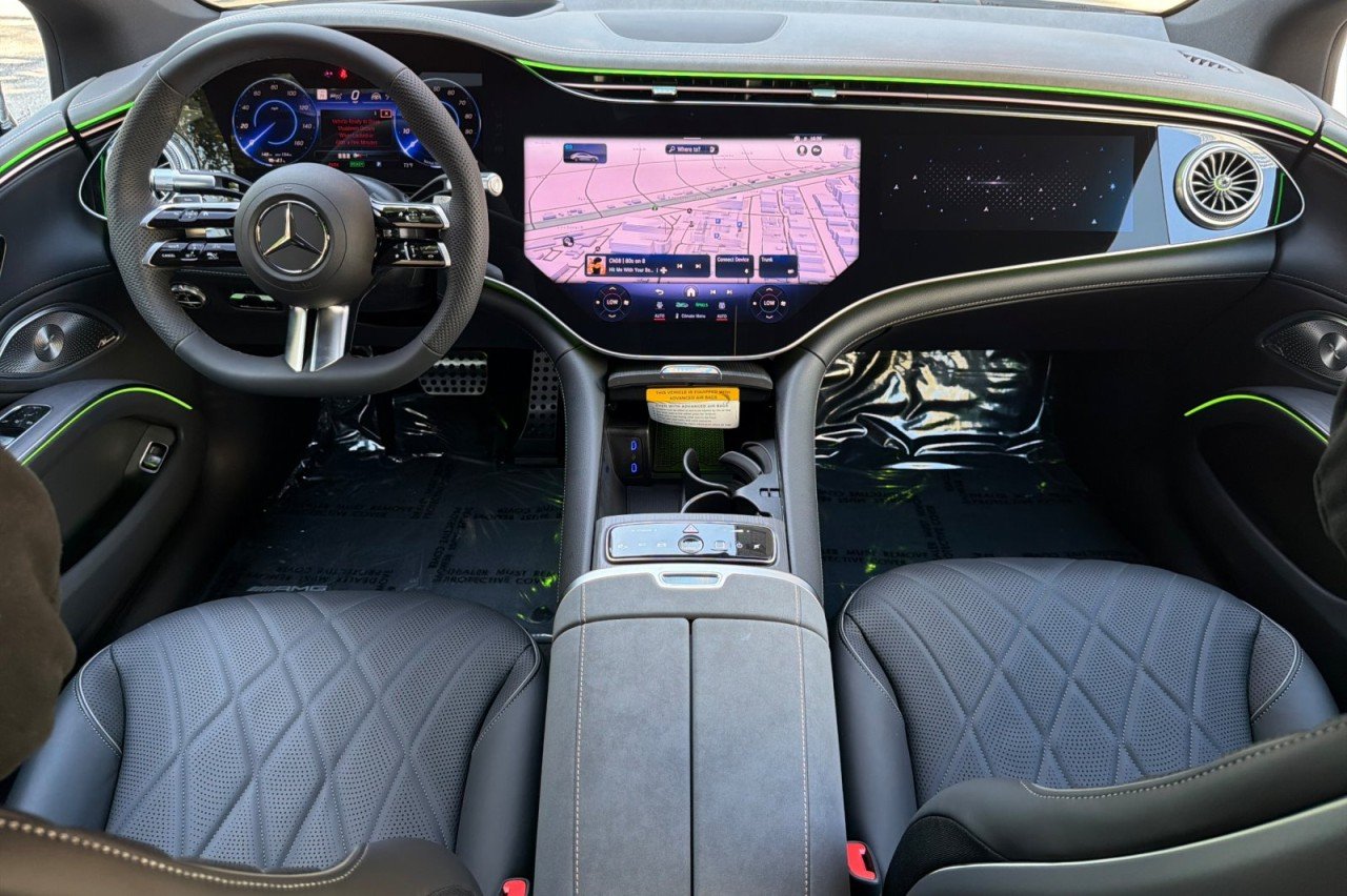 New 2026 Black Mercedes-Benz EQS 450 4MATIC® Sedan image 12