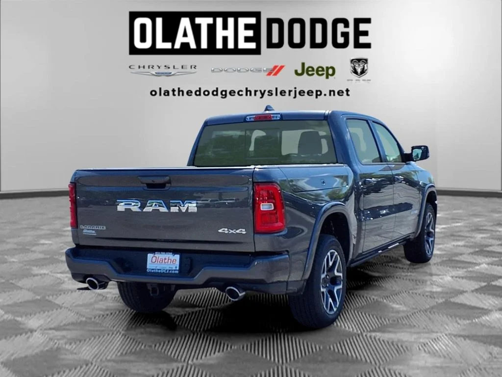 New 2026 Granite Crystal Metallic Clear-Coat Exterior Paint RAM Laramie image 28