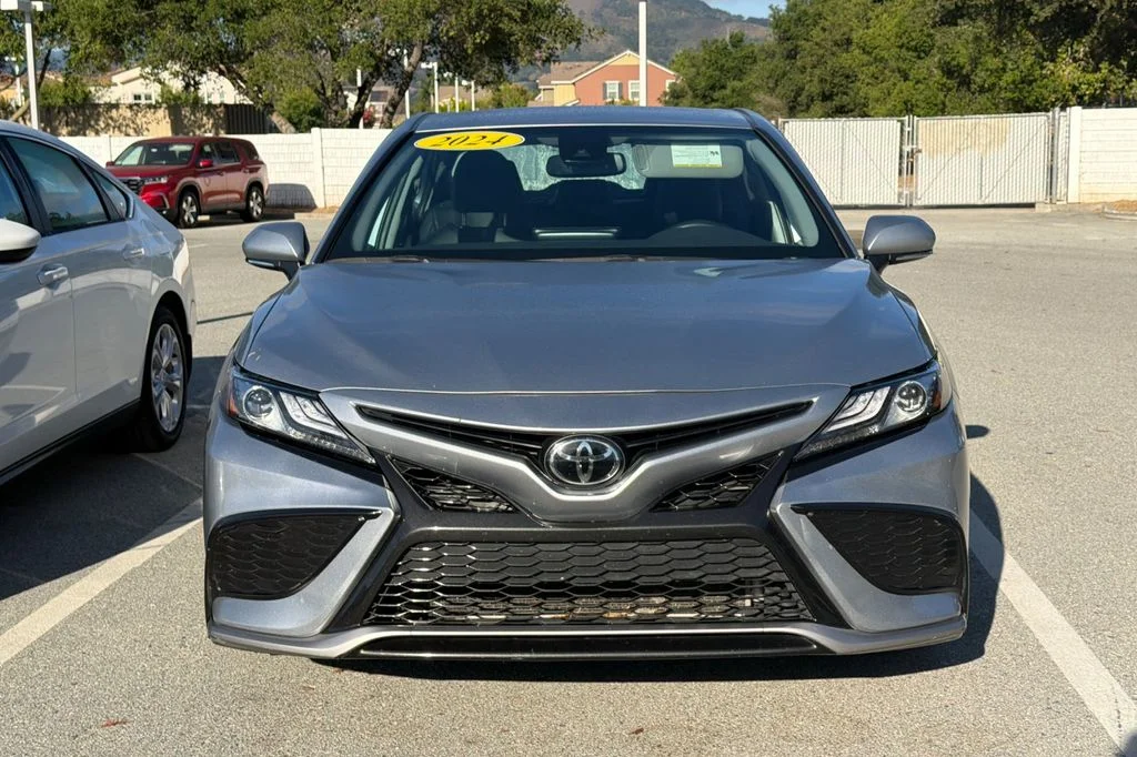 Used 2024 Celestial Silver Metallic Toyota XSE image 3
