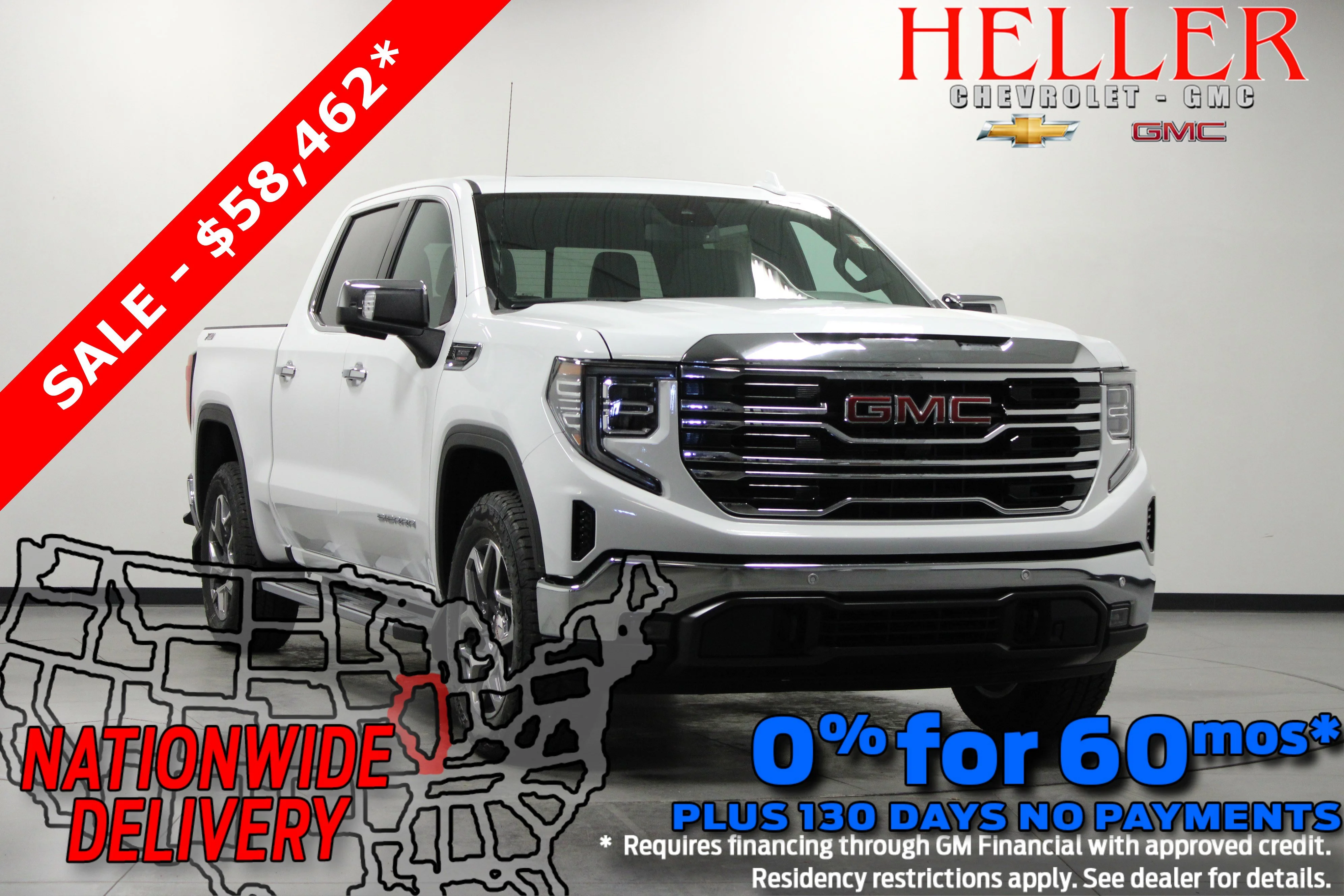 New 2026 Summit White GMC SLT image 1