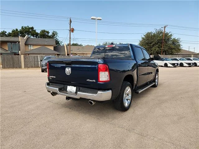 Used 2023 Patriot Blue Pearlcoat RAM Big Horn/Lone Star 4x4 Crew Cab 144.5 in. WB image 4