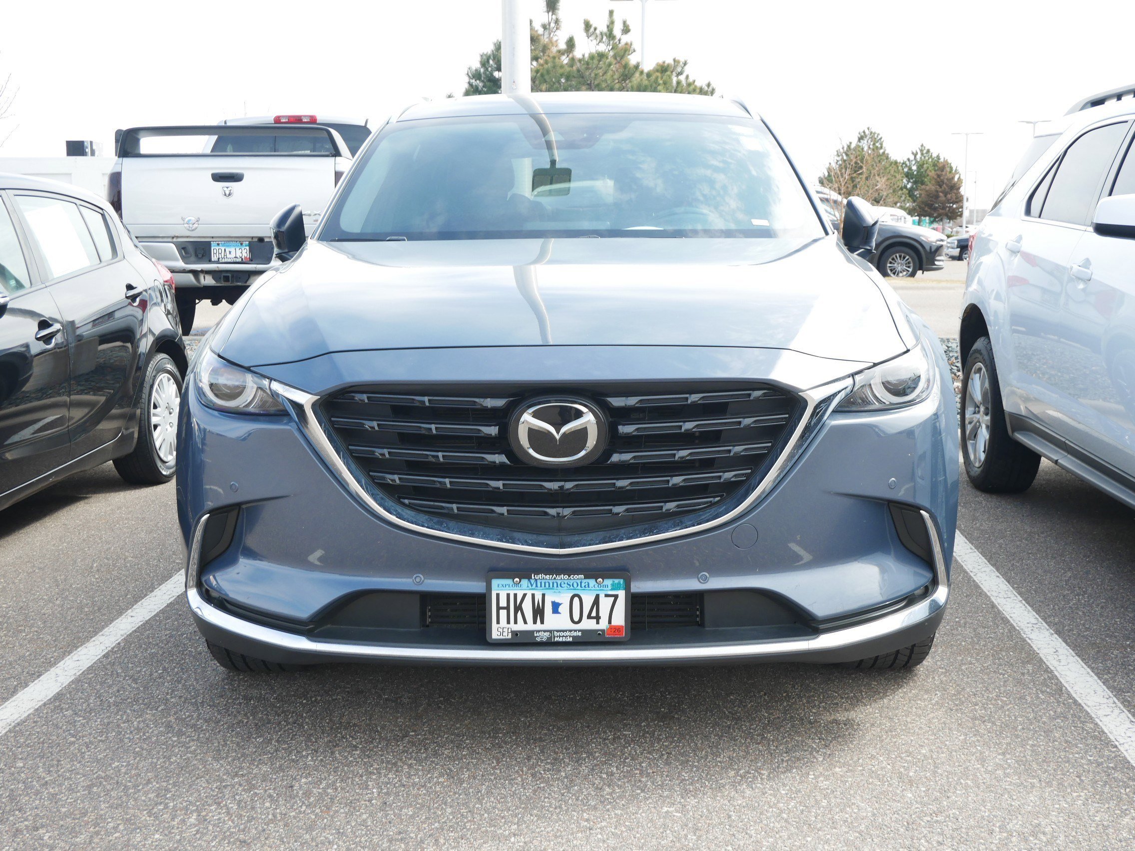 Used 2021 Mazda CX-9 Carbon Edition with VIN JM3TCBDY6M0515243 for sale in Brooklyn Center, Minnesota