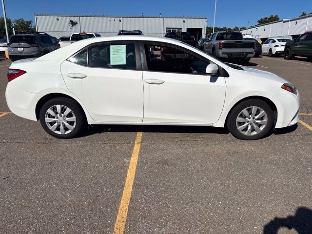 Used 2015 Super White Toyota LE image 4