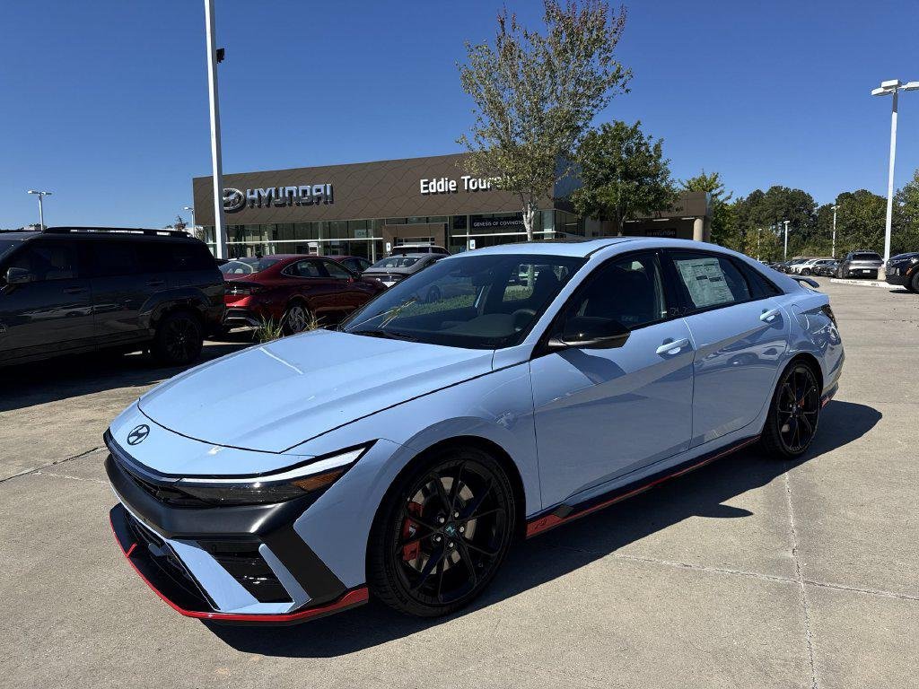 New 2026 Blue Hyundai Sedan image 1