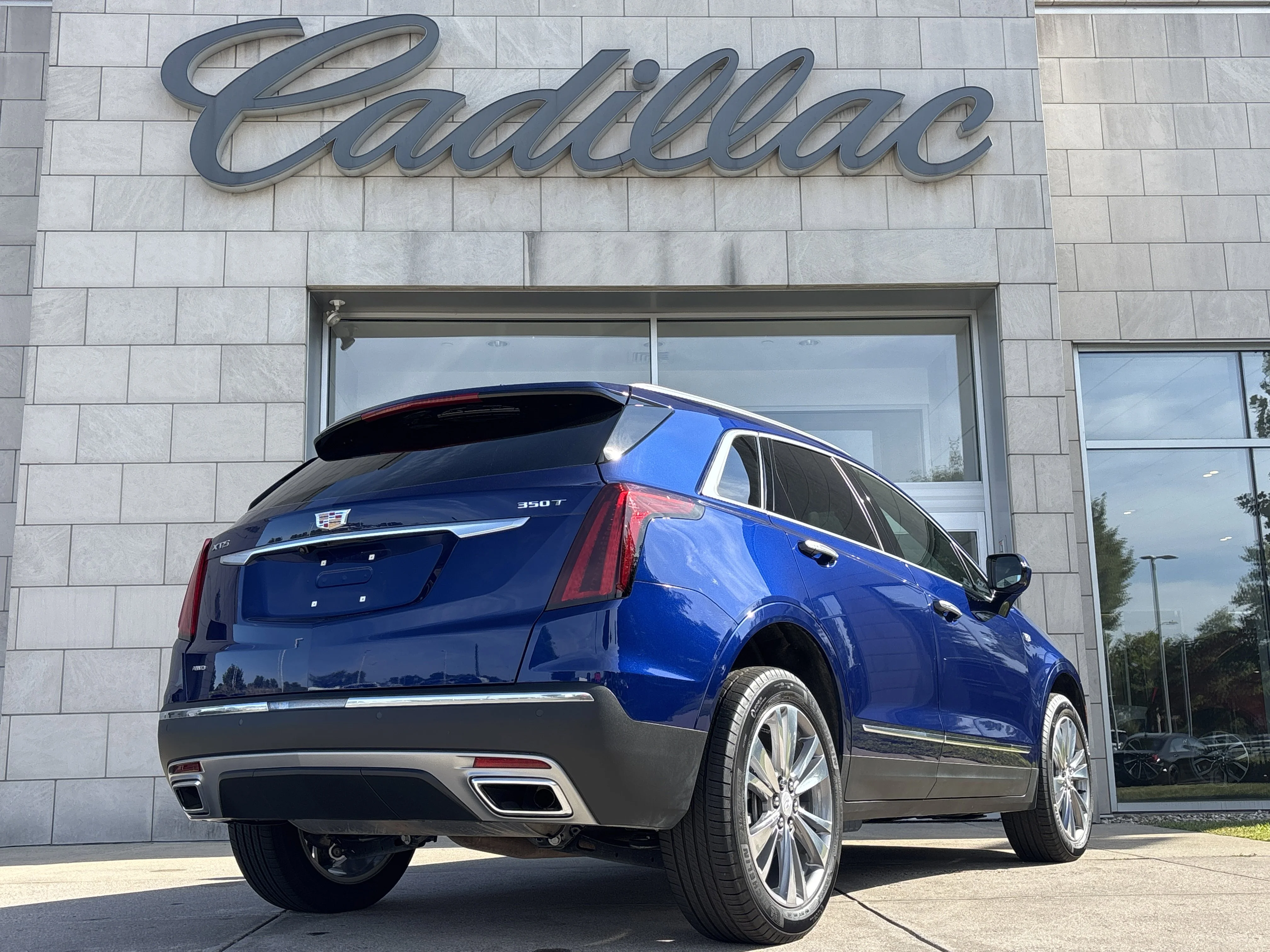 Used 2025 Opulent Blue Metallic Cadillac AWD Premium Luxury image 4