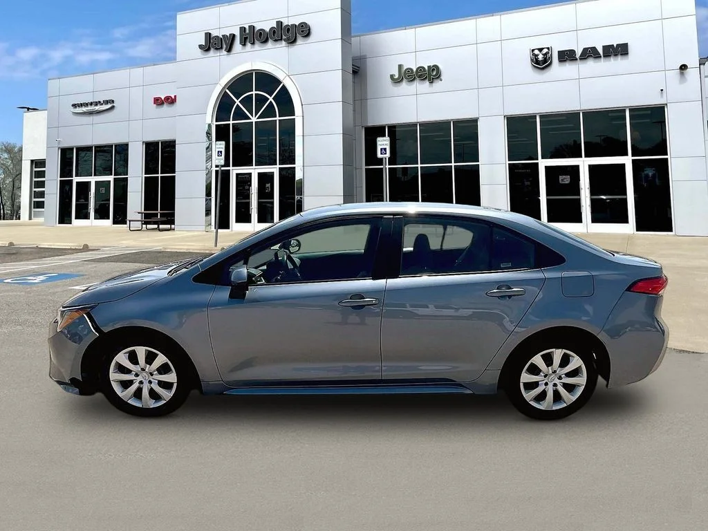 Used 2023 Blue Toyota LE image 8