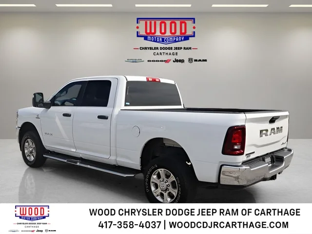 Used 2025 Bright White Clearcoat Ram Big Horn image 5
