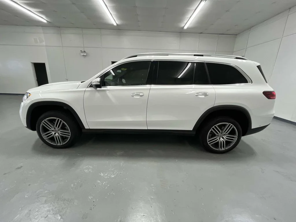 Used 2025 Polar White Mercedes-Benz 450 4MATIC® AWD 3.0L 1 Owner image 5