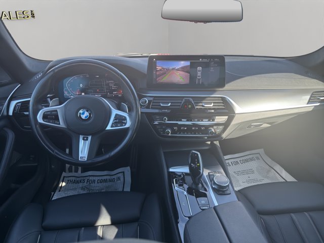 Used 2023 Dark Graphite Metallic BMW 530i xDrive image 14