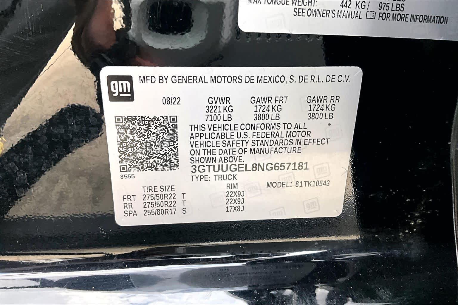 Used 2022 Onyx Black GMC Denali image 34