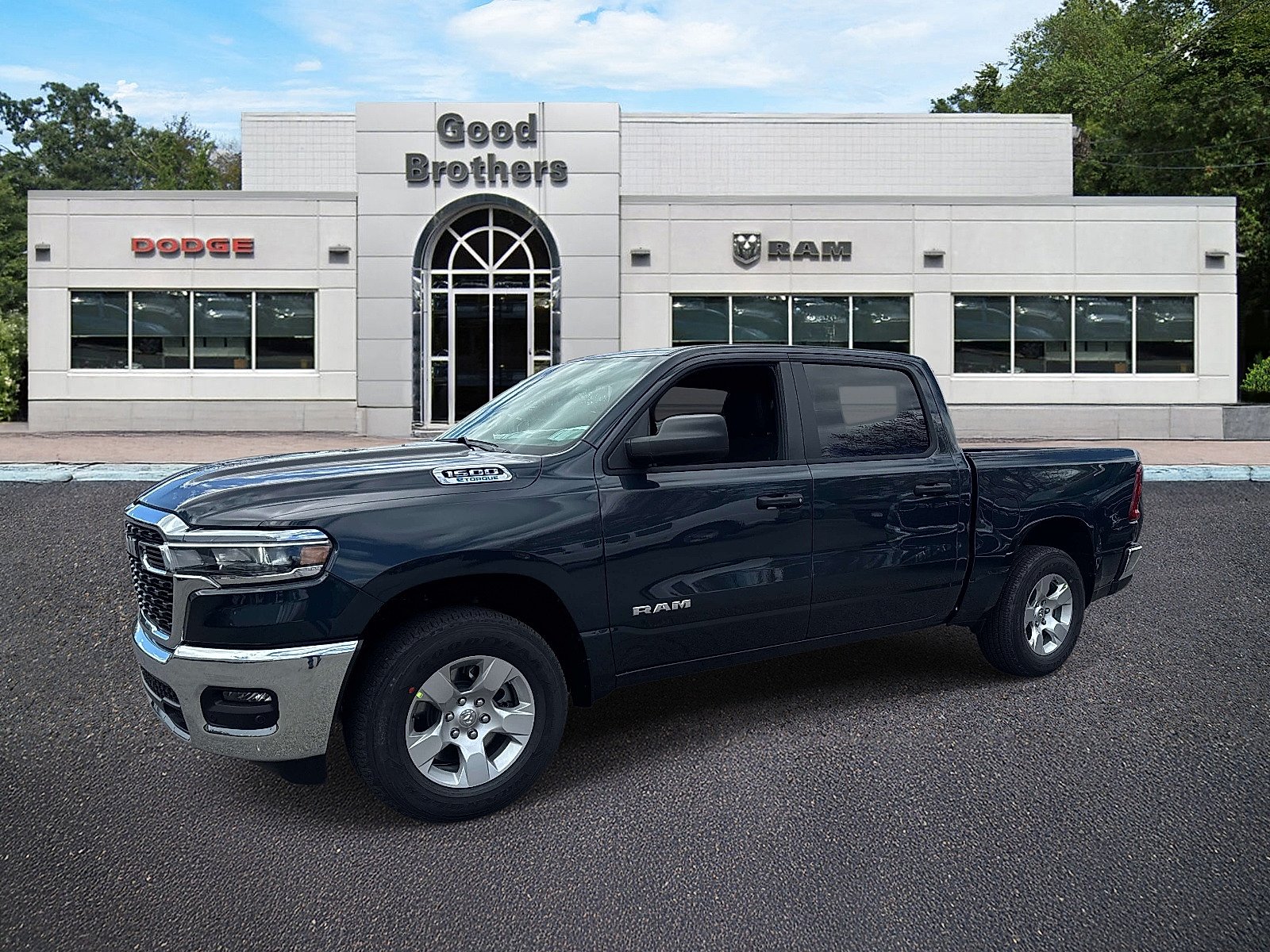 New 2026 Forged Blue Metallic RAM Big Horn Crew Cab 4x4 5