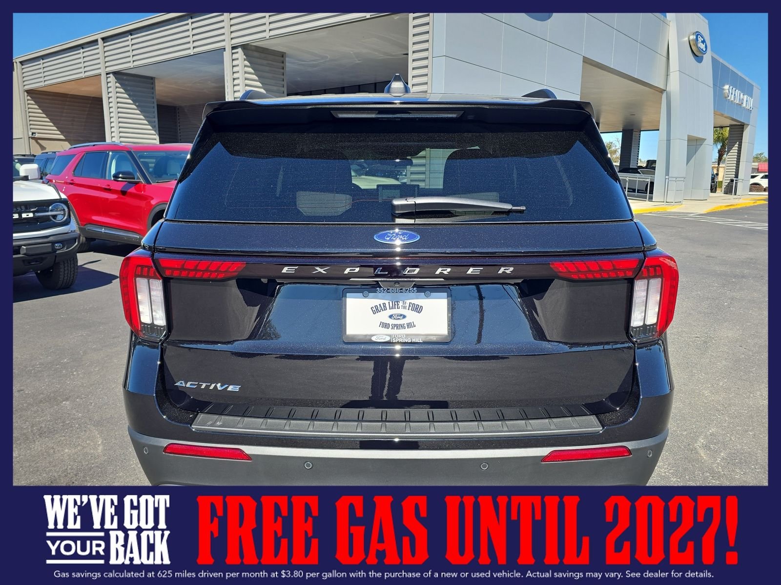 New 2026 Agate Black Metallic Ford Active image 6