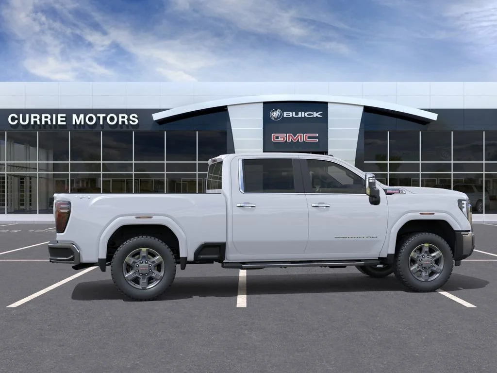 New 2026 Glacier White Tricoat GMC SLT image 5