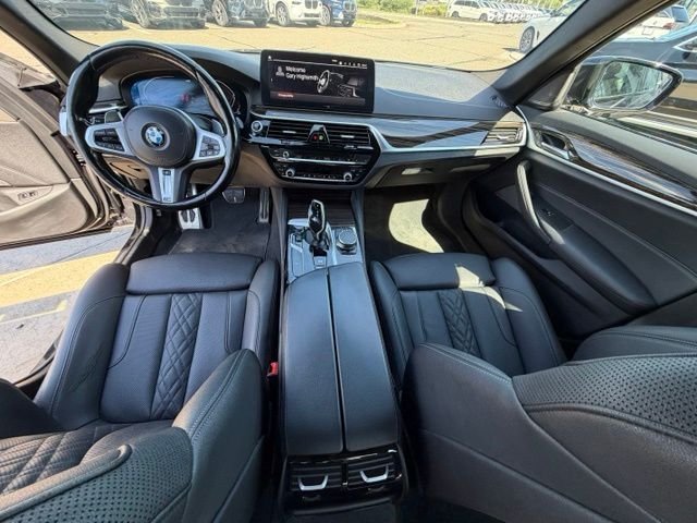 Certified Used 2023 Black BMW 540i xDrive image 15