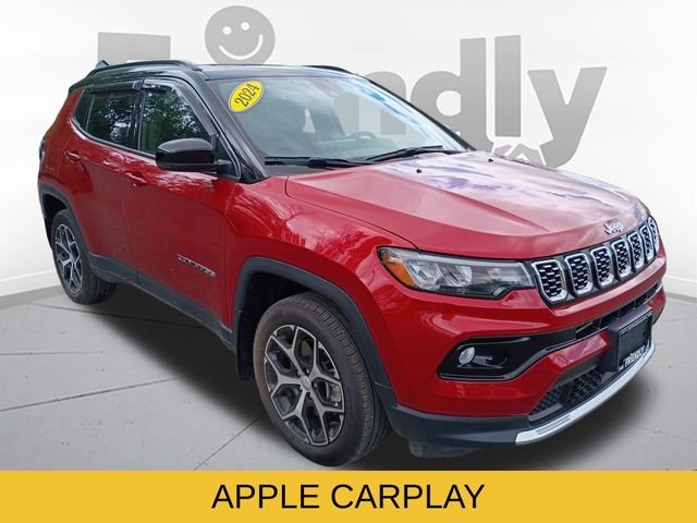 Used 2024 Red Jeep Limited image 3