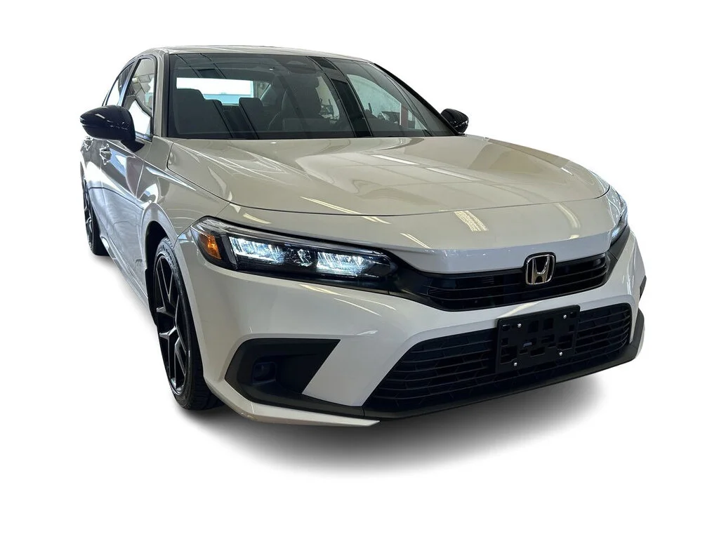 Used 2024 Platinum White Pearl Honda Sedan Sport CVT Certified Pre-Owned   Clean Title image 2