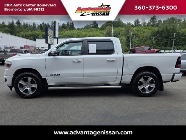 Used 2019 Ivory White Tri-Coat Pearlcoat Ram Rebel image 2
