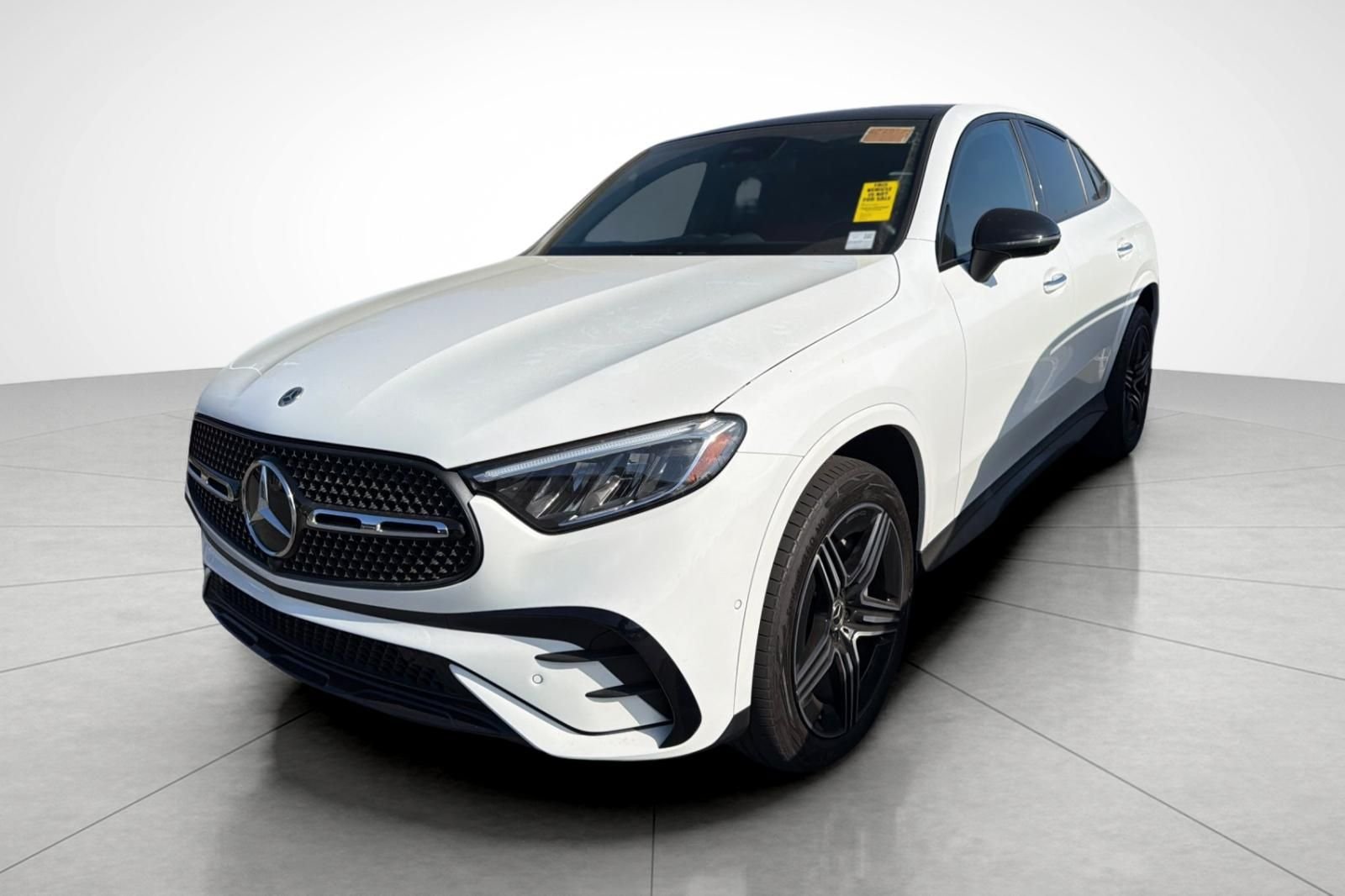 Certified Used 2024 White Mercedes-Benz GLC 300 Coupe image 2