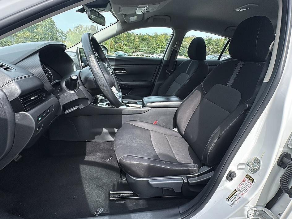 Certified Used 2025 Aspen White Tricoat Nissan SV image 14