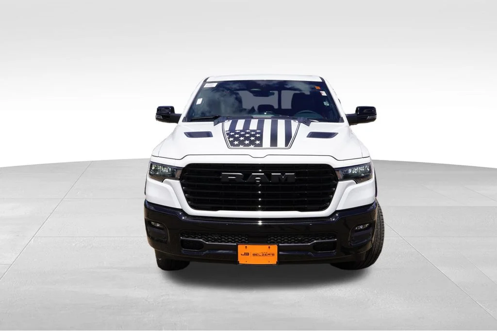 New 2026 Bright White Clearcoat Ram Laramie image 8