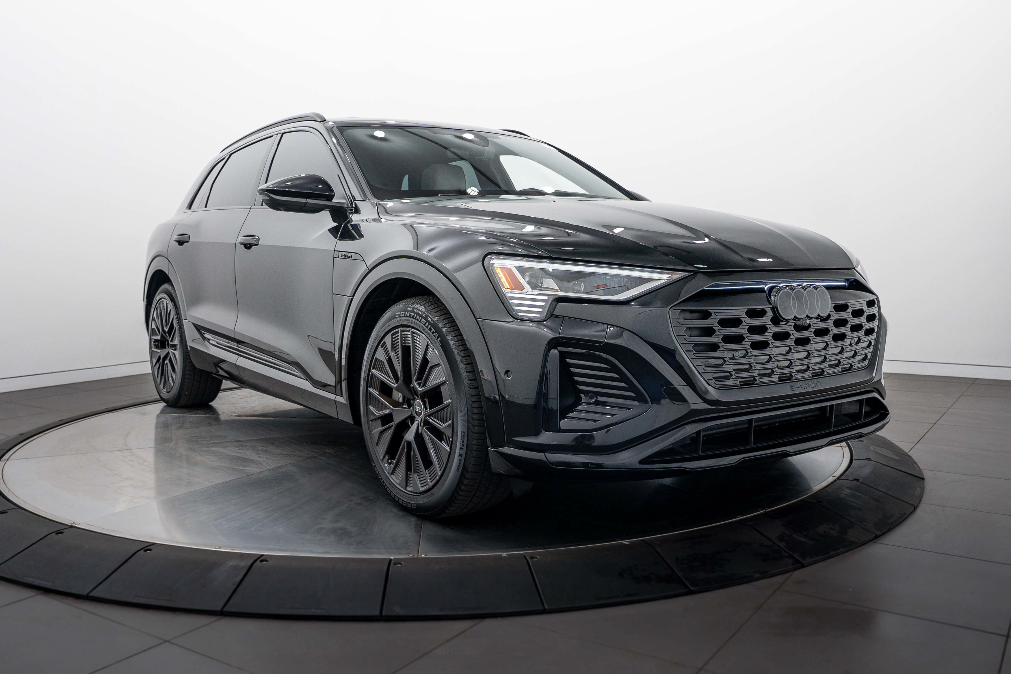 Certified 2024 Audi Q8 e-tron Prestige with VIN WA16ABGE6RB004487 for sale in Highland Park, IL