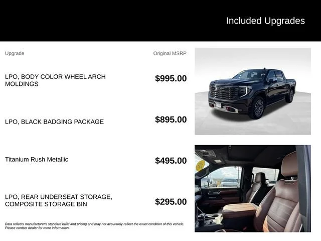 Certified Used 2026 Titanium Rush Metallic GMC Denali Ultimate image 5