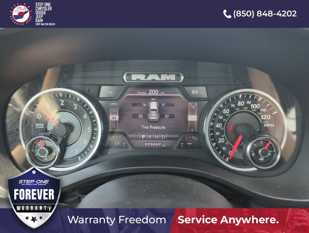 Used 2023 White Ram Big Horn/Lone Star image 36