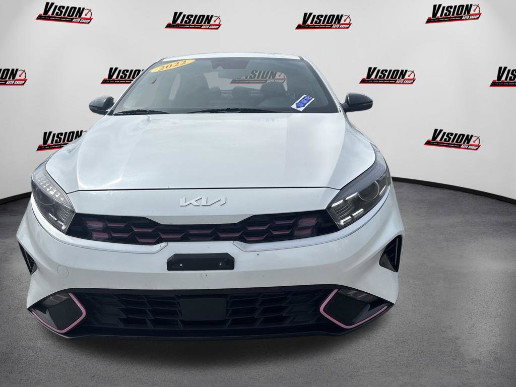 Certified 2022 Kia FORTE GT-Line with VIN 3KPF54AD0NE500923 for sale in Canandaigua, NY