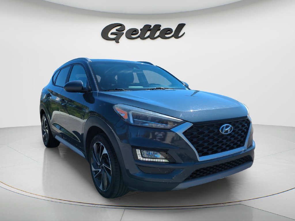 Used 2019 Blue Hyundai Sport image 3