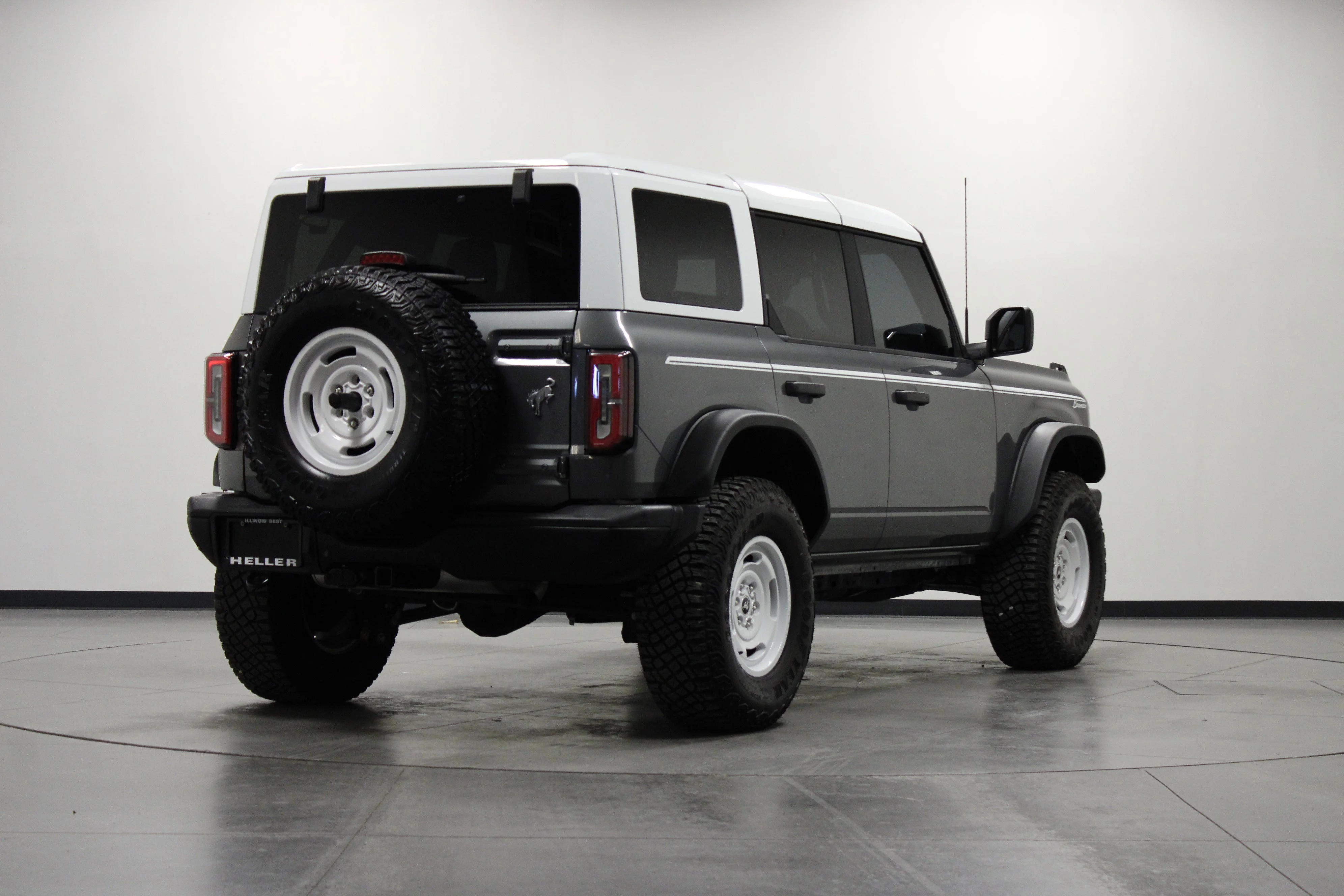 Used 2023 Carbonized Gray Metallic Ford Heritage Edition image 4