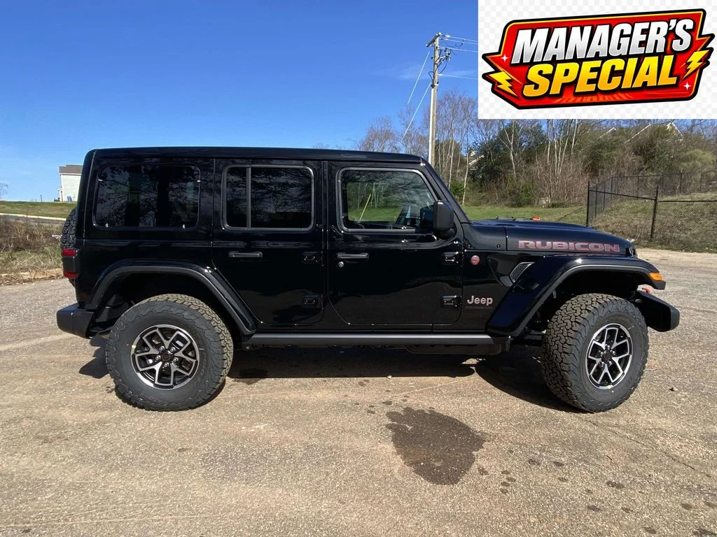 New 2026 Black Clear-Coat Exterior Paint Jeep Rubicon image 36