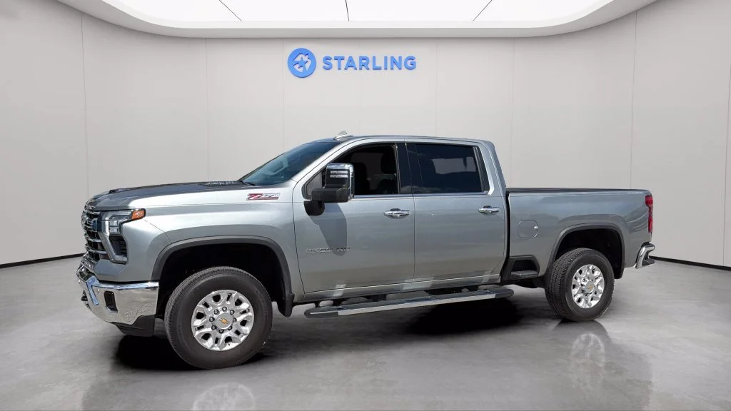 Used 2024 Sterling Gray Metallic Chevrolet LTZ image 3