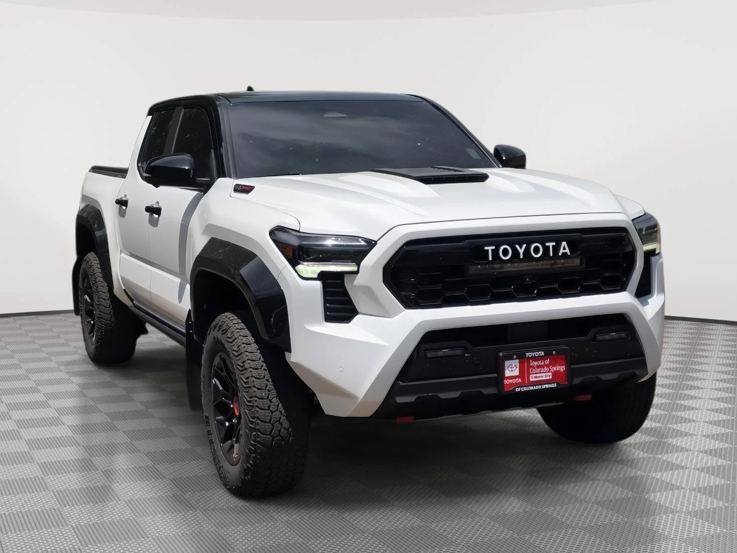 Certified Used 2025 Ice Cap w/Black Roof Toyota TRD Pro Hybrid image 1