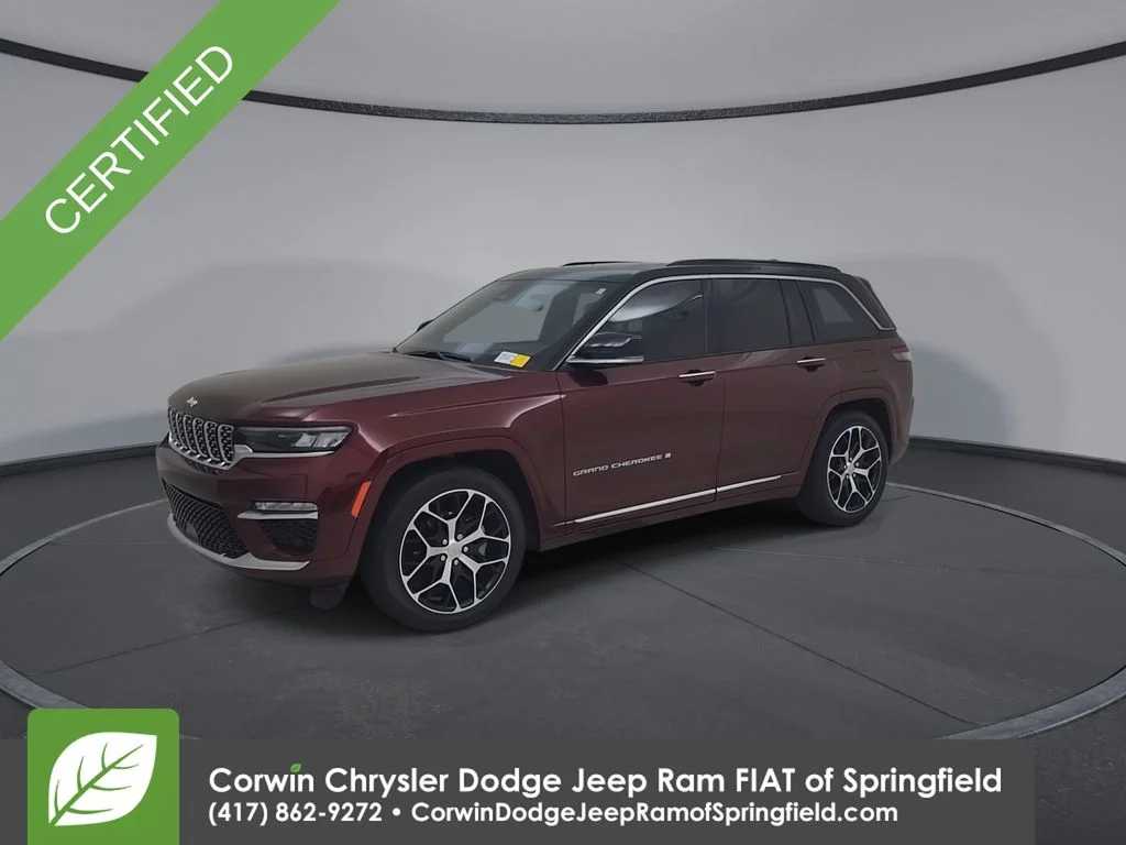 Certified Used 2025 Red Jeep Summit Reserve image 7