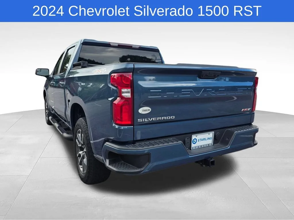 Used 2024 Lakeshore Blue Metallic Chevrolet RST image 7