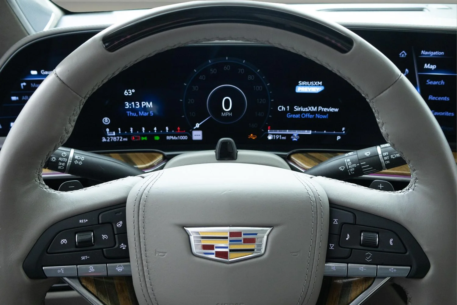 Certified Used 2024 White Cadillac Sport Platinum image 19