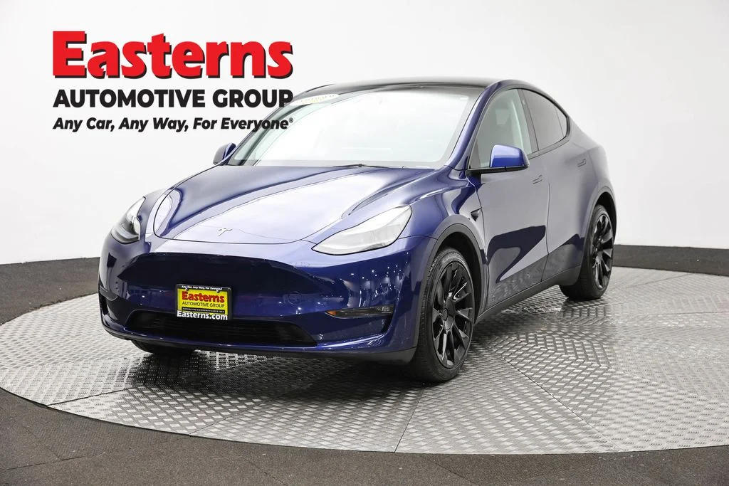 Used 2023 Blue Tesla Long Range image 1