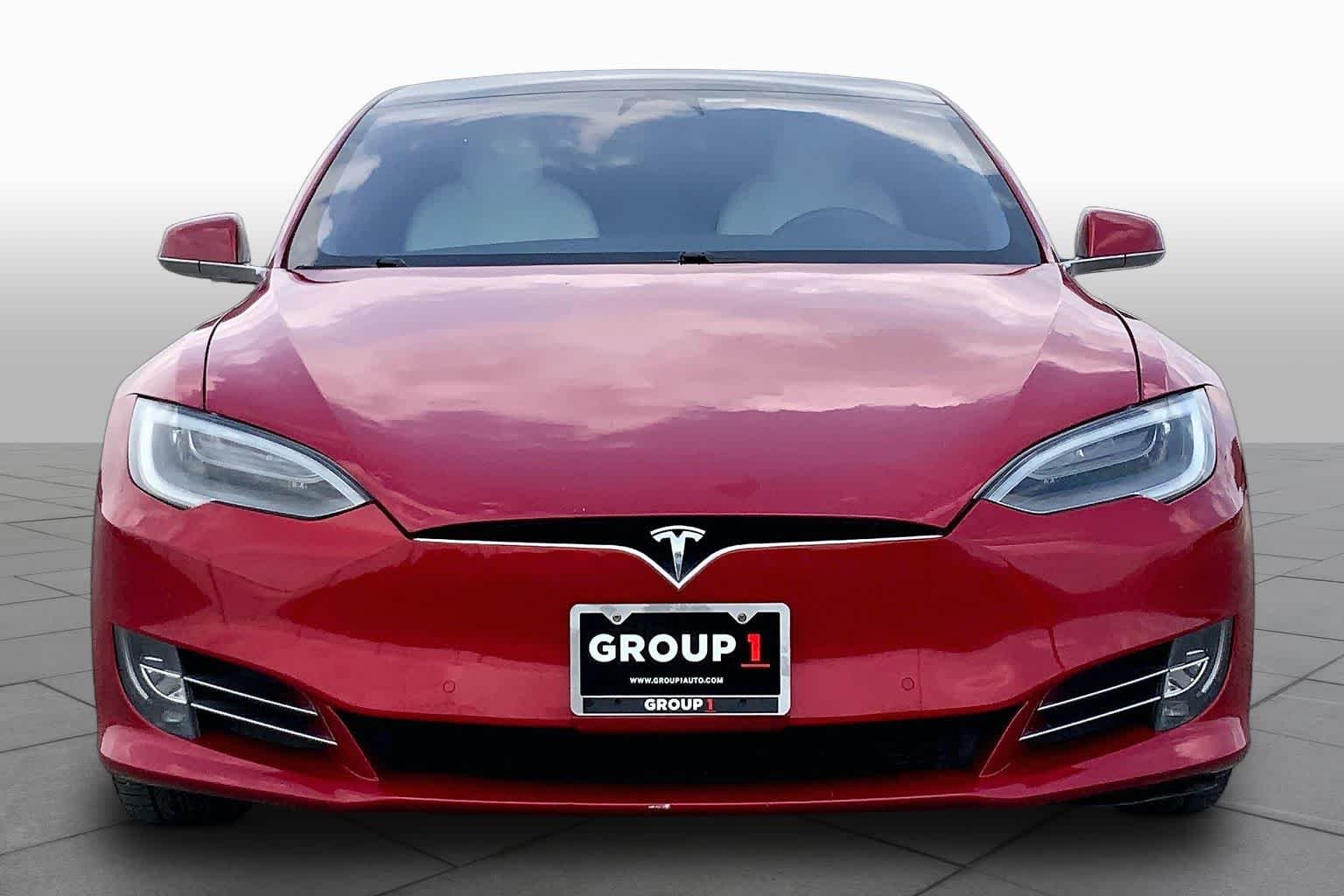 Used 2020 Red Multi-Coat Tesla Long Range Plus image 4