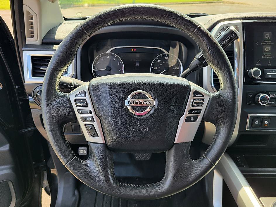 Used 2021 Super Black Nissan SV image 20