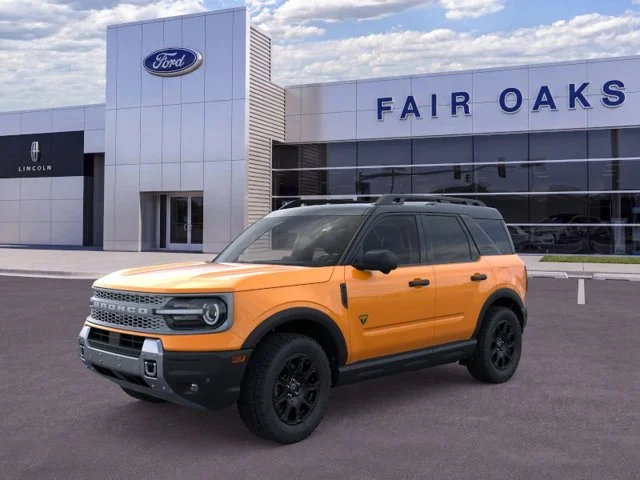 New 2026 Orange Fury Metallic Tri-Coat Ford Badlands image 1