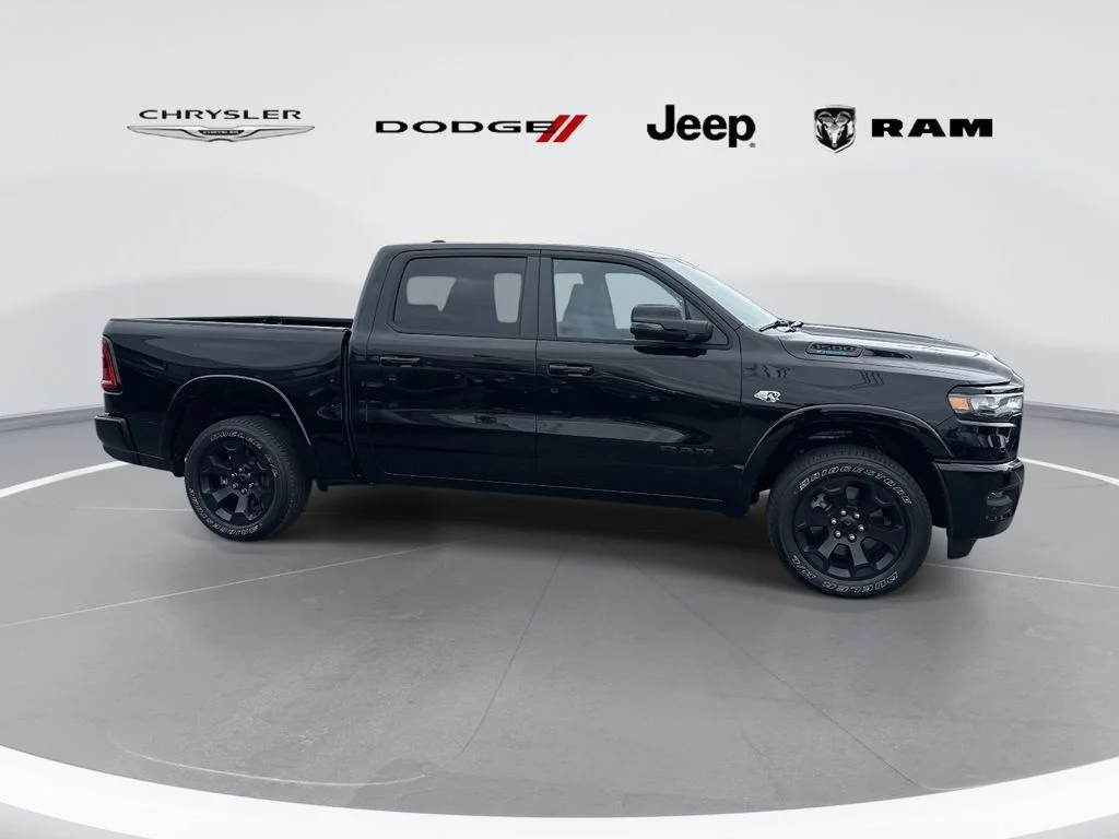 New 2026 Diamond Black Crystal Pearl-Coat Exterior Paint RAM Big Horn/Lone Star image 2