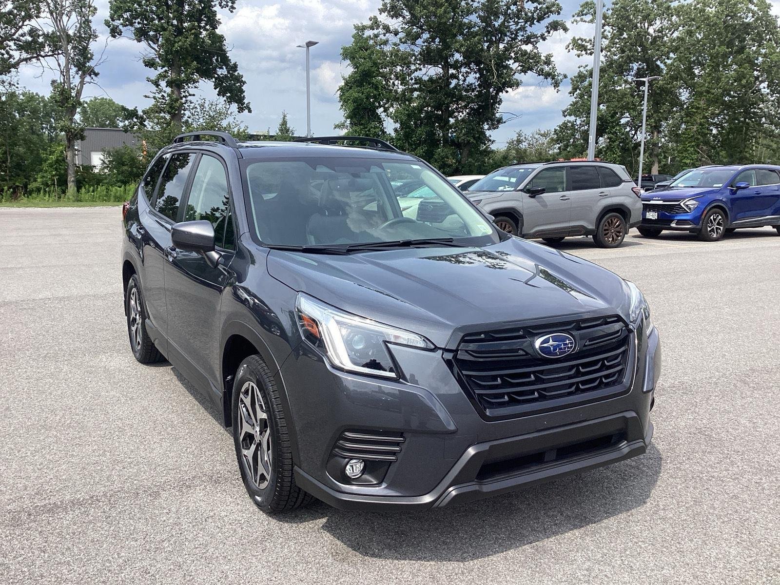 Used 2024 Magnetite Gray Metallic Subaru Premium image 11
