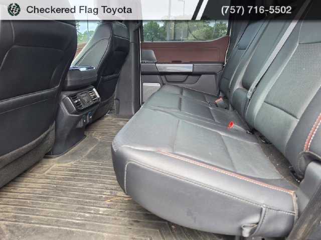 Used 2022 Star White Metallic Tri-Coat Ford Lariat image 20