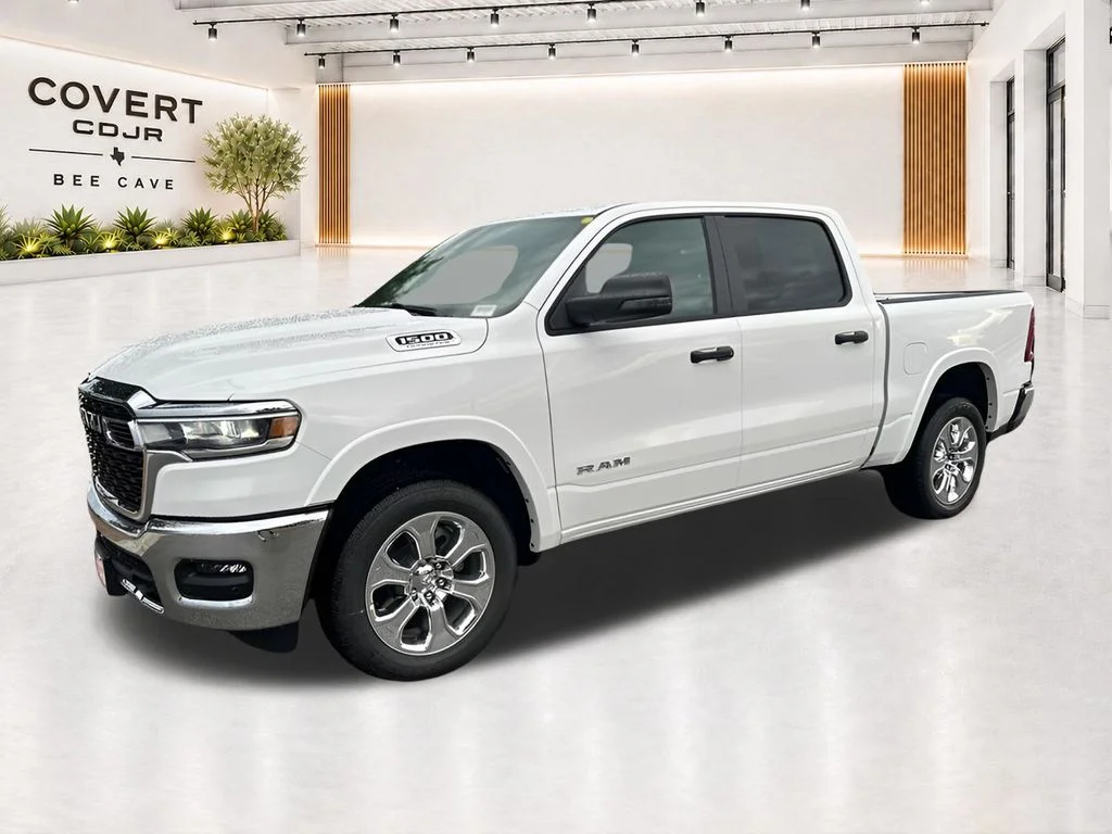 New 2026 Bright White Clear-Coat Exterior Paint RAM Big Horn/Lone Star image 5