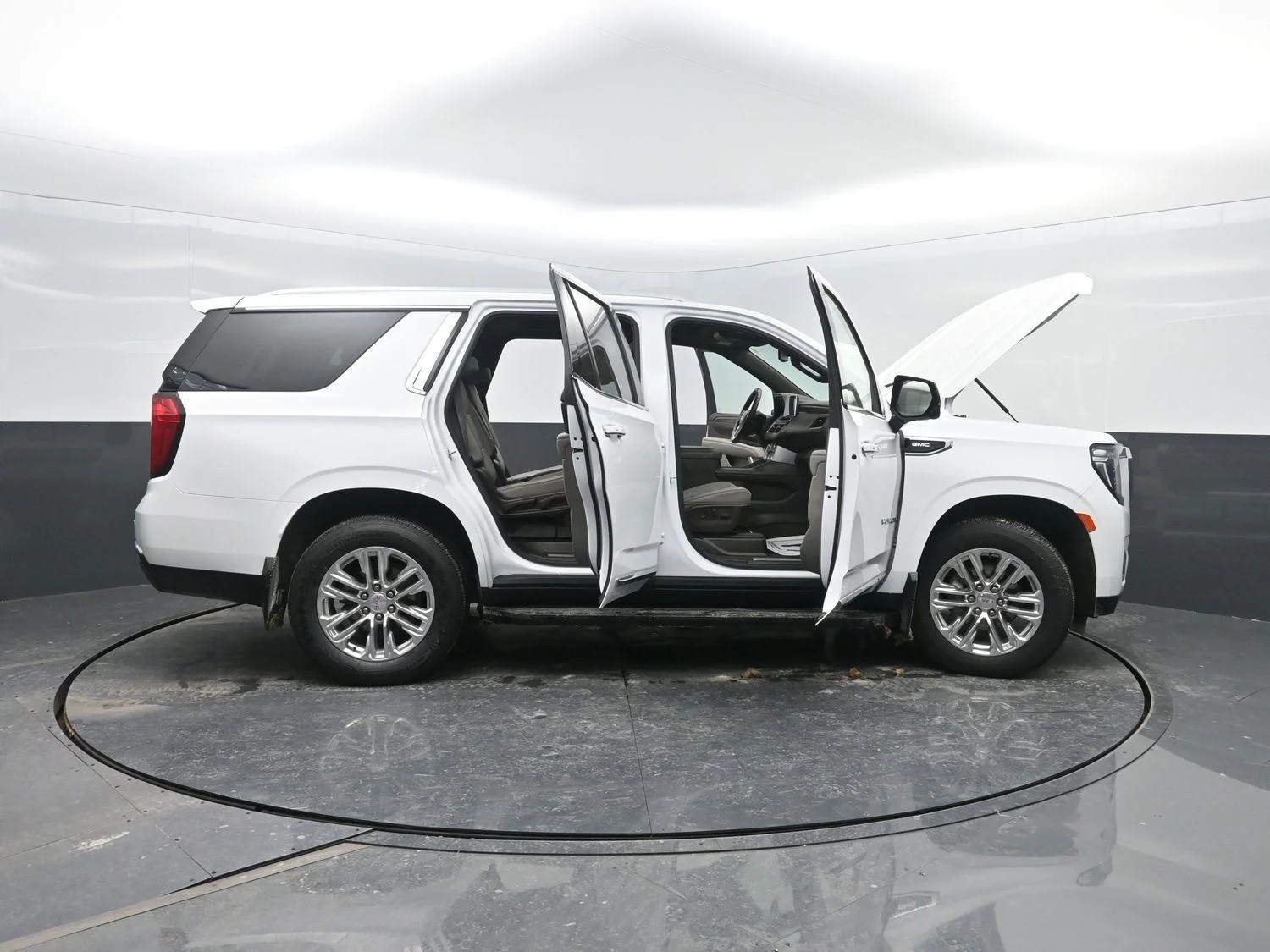 Used 2022 Summit White GMC SLT image 56