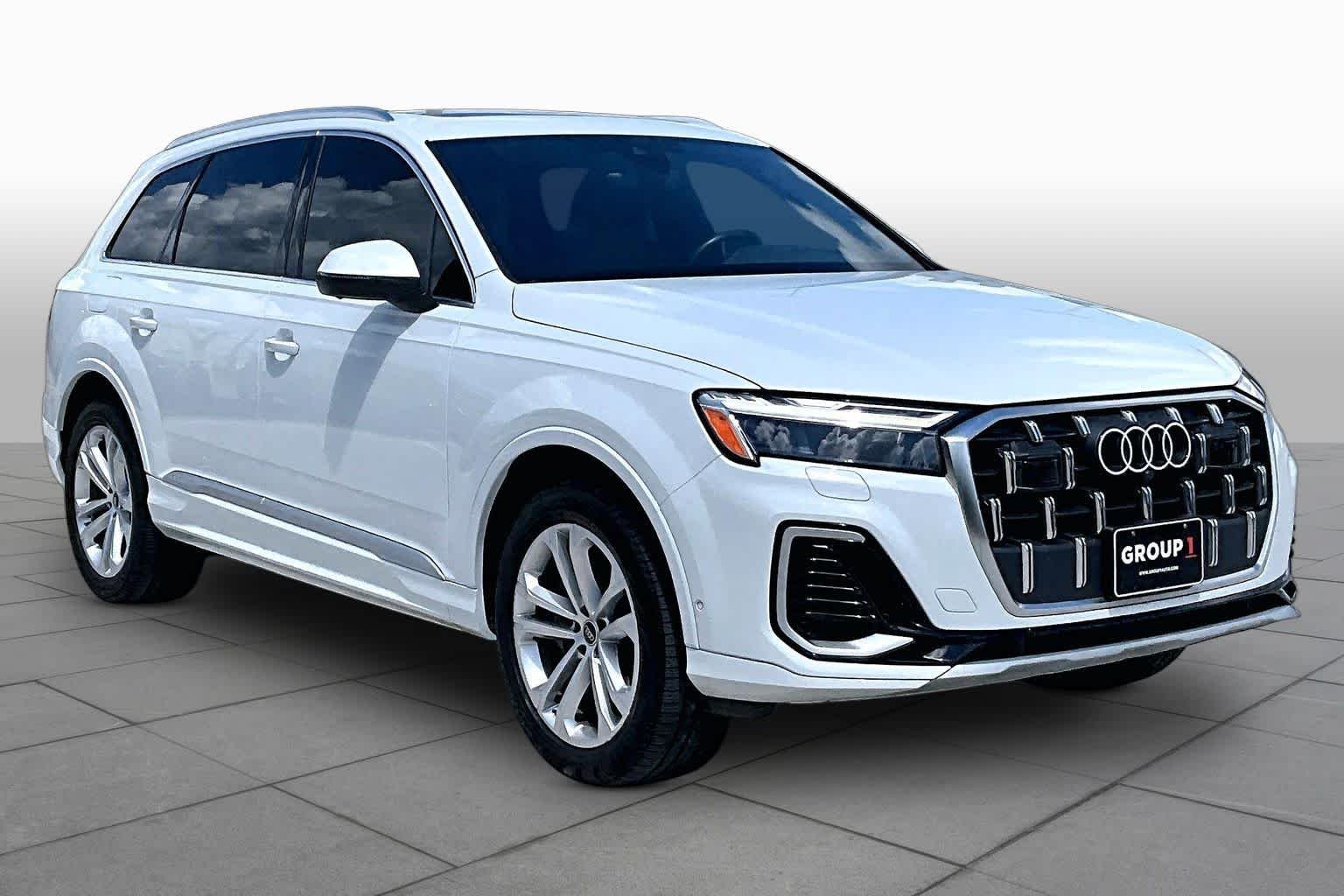 Used 2025 Glacier White Metallic Audi Premium image 3