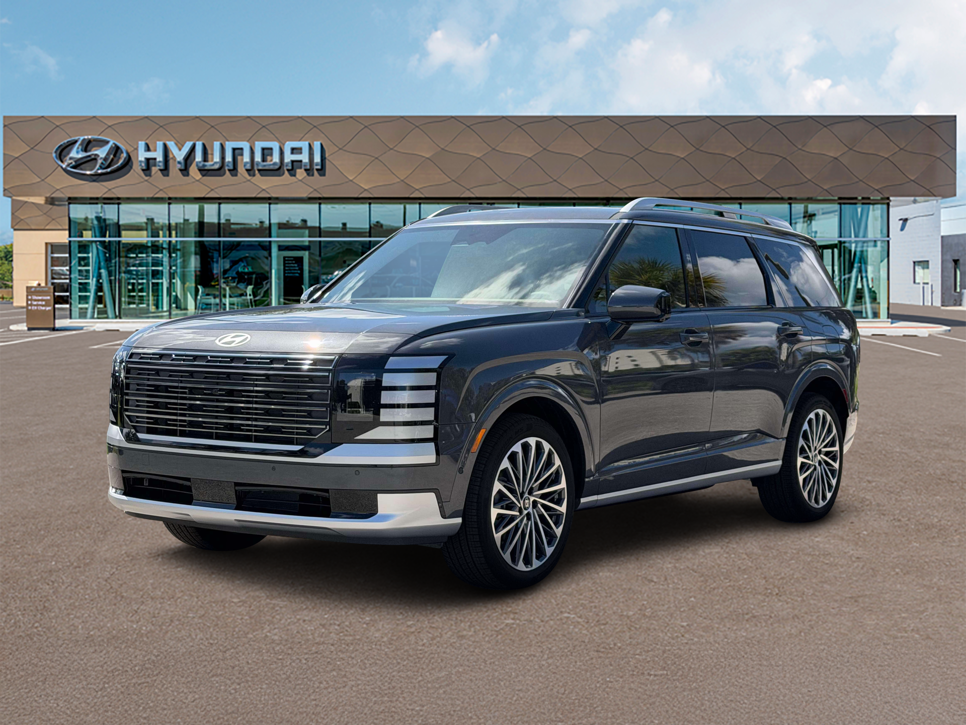 New 2027 Ecotronic Gray Pearl Hyundai Calligraphy FWD image 1