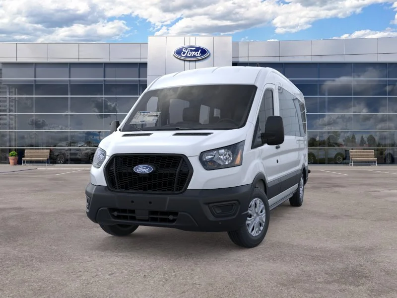 New 2026 Oxford White Ford Passenger Van XL image 2