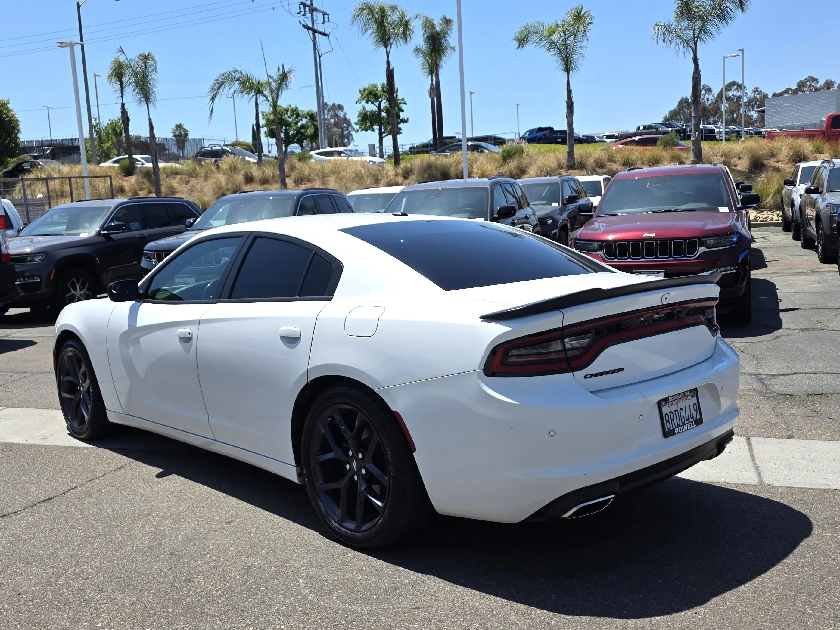 Used 2020 White Dodge SXT image 3